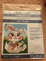 Borduurset, kind, 17x20 cm, Deco-line, Ophalen of Verzenden, Nieuw, Handborduren, Borduurpakket