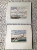 Aquarellen van Hen Euverman, uit 1984, Antiek en Kunst, Ophalen