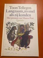 Toon Tellegen - Langzaam, zo snel als zij konden, Ophalen of Verzenden, Gelezen, Fictie algemeen