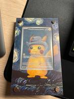 Pikachu van Gogh met canvas, Ophalen of Verzenden, Nieuw, Losse kaart
