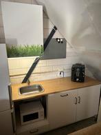 IKEA keuken inclusief 1 boven kast # MOET WEG!, Ophalen, Zo goed als nieuw, Wit, Enkelwandige keuken