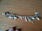 mooie echt zilveren bedelarmband kinder met 12 bedeltjes, Sieraden, Tassen en Uiterlijk, Armbanden, Ophalen of Verzenden, Zo goed als nieuw