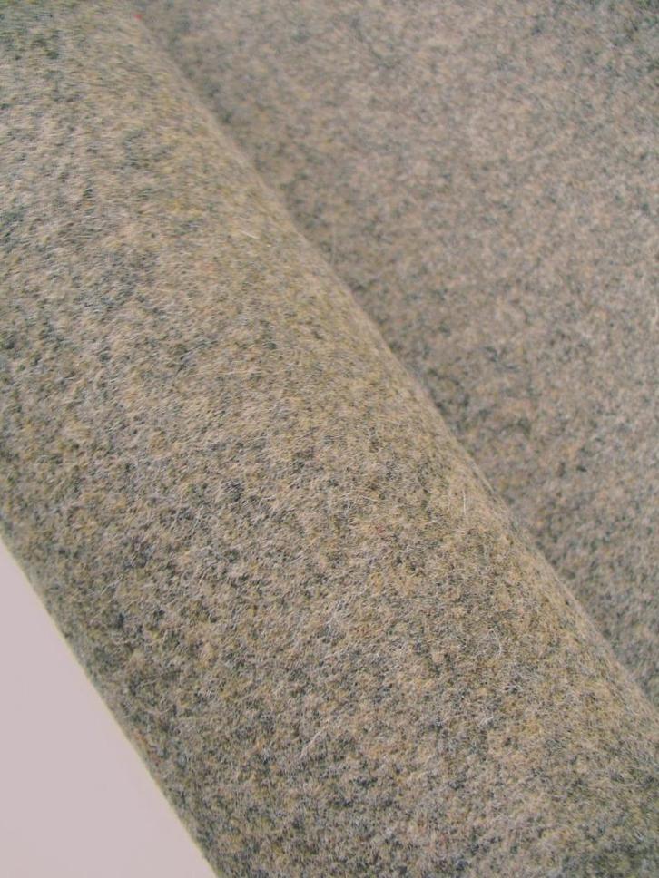 Camira Blazer CUZ86; beige+grijs; 2x grote coupon meubelstof, Hobby en Vrije tijd, Stoffen en Lappen, Nieuw, Wol, 120 cm of meer