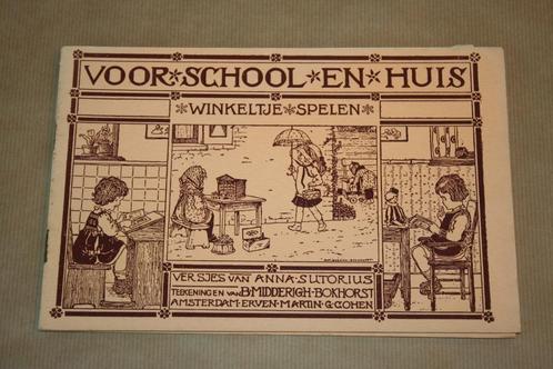 Winkeltje spelen Voor school en huis - Sutorius - ca. 1920, Boeken, Prentenboeken en Plaatjesalbums, Gelezen, Ophalen of Verzenden