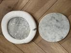 2 nieuwe marmeren dienbkad, plateaus, schaal, onderzetters, Ophalen of Verzenden