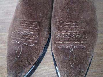Nr.96: Leuke laarzen cowboylaarsjes van Ash maat 41 bruin Su beschikbaar voor biedingen