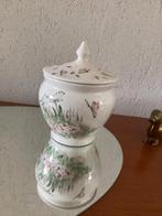sierpotje beschilderd door Anja Keijzer, Huis en Inrichting, Ophalen, Gebruikt, Overige kleuren, Aardewerk of Porselein