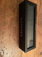 Luxe Horlogedoos voor 6 Horloges, Sieraden, Tassen en Uiterlijk, Horloges | Heren, Ophalen of Verzenden, Zo goed als nieuw