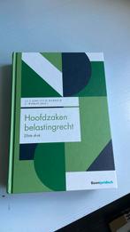 Hoofdzaken belastingrecht, Ophalen of Verzenden, Nieuw