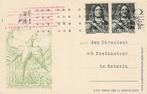 Nederlands-Indië Proefvlucht bevrijding 1945 PTT Briefkaart, Ophalen of Verzenden, 1940 tot 1960, Gelopen, Zuid-Holland
