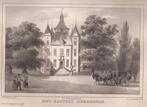Het kasteel Heemstede in Utrecht Litho 1846, Antiek en Kunst, Kunst | Etsen en Gravures, Ophalen of Verzenden