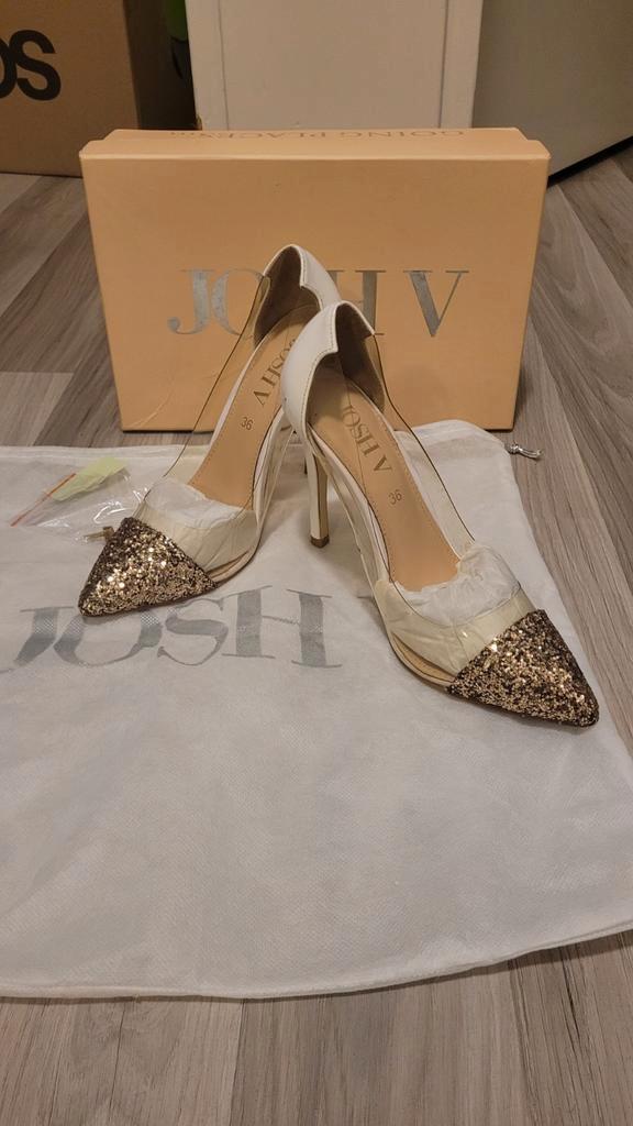Josh V Hakken Maat 36 - Zo goed als nieuw!, Kleding | Dames, Schoenen, Zo goed als nieuw, Pumps, Wit, Ophalen of Verzenden