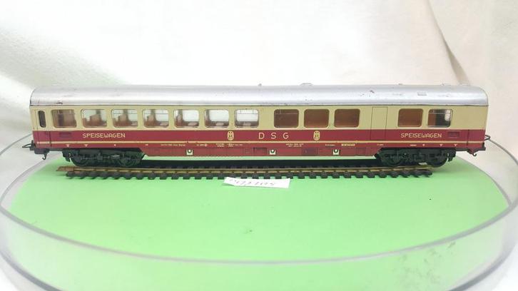 LIMA HO 9217 DB Speisewagen TEE helvetia kleuren 1968, Hobby en Vrije tijd, Modeltreinen | H0, Gebruikt, Wagon, Gelijkstroom, Lima