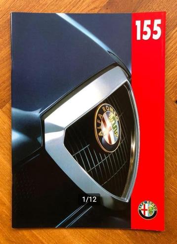 Alfa Romeo 155 folder 1996 (42 pag.) beschikbaar voor biedingen