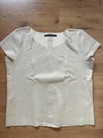 Dames Steps glitter shirt beige maat M, Kleding | Dames, Tops, Beige, Maat 42/44 (L), Ophalen of Verzenden, Zo goed als nieuw