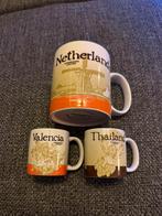 Starbucks beker mok espresso Netherlands Valencia Thailand, Verzamelen, Ophalen of Verzenden, Zo goed als nieuw, Overige typen