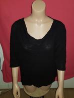 Shirt (747), Zwart, Maat 46/48 (XL) of groter, Ophalen of Verzenden, Zo goed als nieuw