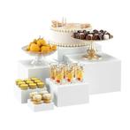 Buffet verhogers buffetblokken te huur wit, Ophalen of Verzenden, Nieuw, Verjaardag