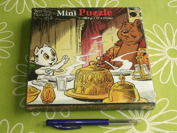 Nieuw in seal: Mini puzzel Heer Bommel en Tom Poes - 120 st, Hobby en Vrije tijd, Denksport en Puzzels, Nieuw, Legpuzzel, Minder dan 500 stukjes