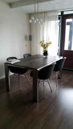 Design eettafel Edge Bert Plantagie, Ophalen, 50 tot 100 cm, Zo goed als nieuw, 150 tot 200 cm