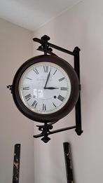 Wandklok retro antiek / stationsklok, Ophalen, Gebruikt, Digitaal, Wandklok