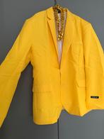 Geel Heren Kostuum - Maat XL (56/58), Ophalen of Verzenden, Zo goed als nieuw, Maat 56/58 (XL), Geel