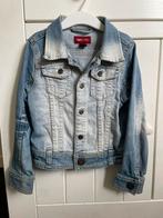 Spijkerjasje maat 116, Ophalen of Verzenden, Zo goed als nieuw, Blauw