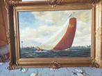schilderij  Het Skútsje van Stavoren, Antiek en Kunst, Kunst | Schilderijen | Klassiek, Ophalen