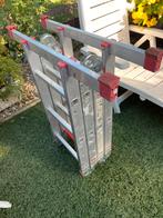 Altrex vouwladder 4x3 treden, Ophalen of Verzenden, Gebruikt