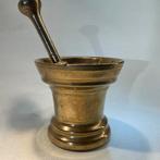 Grote Achttiende eeuwse Apothekers Bronzen vijzel, Antiek en Kunst, Antiek | Koper en Brons, Ophalen of Verzenden, Brons