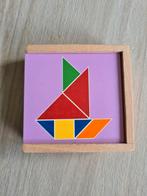 Tangram Leerbox - Educatief Speelgoed, Ophalen of Verzenden, Zo goed als nieuw, Puzzelen