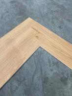 82.5m2 eiken pvc click visgraat vloer naturel eiken kleur, Huis en Inrichting, Ophalen of Verzenden, Nieuw, 75 m² of meer
