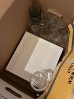 Diverse Glazen en Borden, Huis en Inrichting, Keuken | Servies, Gebruikt, Ophalen of Verzenden, Glas, Bord(en)