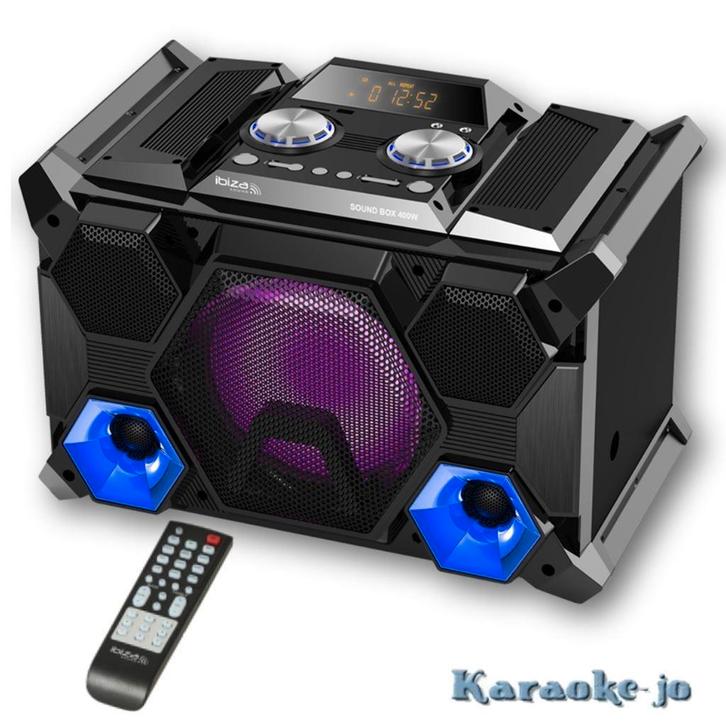 IBIZA SPLBOX400 All-in-1 Audio systeem met Bluetooth, Audio, Tv en Foto, Radio's, Nieuw, Overige typen, Ophalen of Verzenden