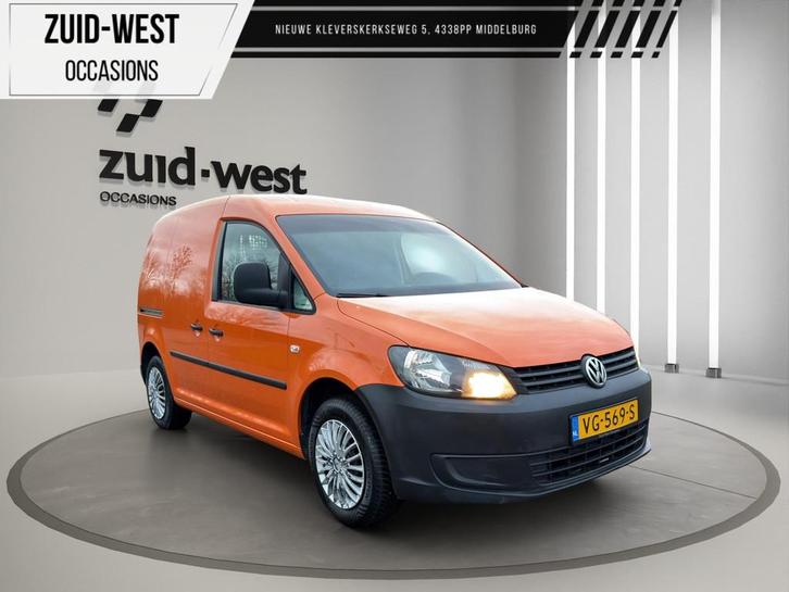 Volkswagen Caddy 1.6 TDI schuifdeur, Auto's, Bestelauto's, Bedrijf, Te koop, ABS, Alarm, Boordcomputer, Centrale vergrendeling