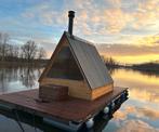 Drijvende Sauna - Vaarbare Sauna - Op maat gemaakt, Ophalen of Verzenden, Nieuw, Complete sauna