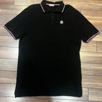 Moncler polo, Kleding | Heren, Polo's, Maat 52/54 (L), Moncler, Zwart, Ophalen of Verzenden