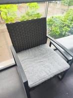 Balcony table & chair for sale, Huis en Inrichting, Stoelen, Ophalen, Gebruikt, Simple, Metaal