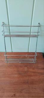 Doucherek vintage 2 schappen, Ophalen, Minder dan 50 cm, Gebruikt, Overige typen
