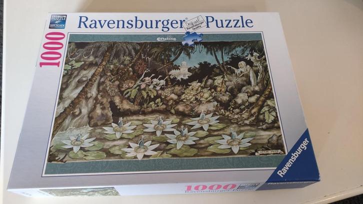 Efteling puzzel de zingende Waterlelies. Zeldzaam., Verzamelen, Efteling, Zo goed als nieuw, Beeldje of Poppetje, Ophalen of Verzenden