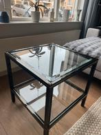 Vintage salontafel Pierre Vandel, Huis en Inrichting, Tafels | Sidetables, Ophalen, Gebruikt, 50 tot 100 cm, Rechthoekig