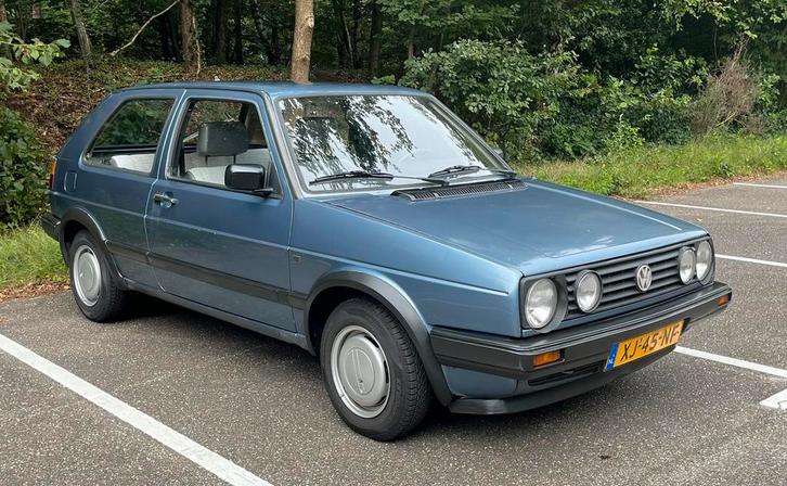 Volkswagen Golf 1.3 40KW U9 1989 Blauw, Auto's, Volkswagen, Particulier, Golf, Trekhaak, Benzine, Hatchback, Handgeschakeld, Origineel Nederlands