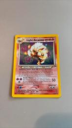Light Arcanine 12/105 Neo Destiny Holo, Hobby en Vrije tijd, Verzamelkaartspellen | Pokémon, Ophalen of Verzenden, Zo goed als nieuw