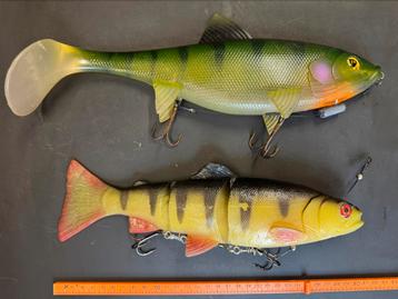 Zware shads voor grote snoek beschikbaar voor biedingen