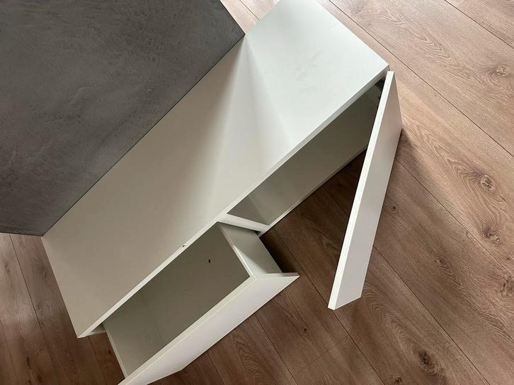 IKEA Besta kast met lade en deurtje, Huis en Inrichting, Kasten | Televisiemeubels, Gebruikt, Minder dan 100 cm, Minder dan 50 cm