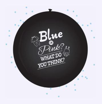Gender Reveal Ballon Jongen 60cm beschikbaar voor biedingen