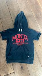 Monta hoody met korte mouw maat 7-8 jaar, Ophalen of Verzenden, Gebruikt, Trui of Vest