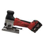 Milwaukee HD18 JSB-0 18V Li-Ion Accu Decoupeerzaag T-greep |, Doe-het-zelf en Verbouw, Gereedschap | Zaagmachines, Milwaukee, Zo goed als nieuw