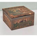 Antiek verroest blik blikken trommel De Beukelaer's Biscuits, Verzamelen, Blikken, Ophalen of Verzenden, Gebruikt, Overige