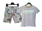 Stoer grijs VINGINO shirt Hogo maat 8/128., Gebruikt, Verzenden, Vingino, Shirt of Longsleeve